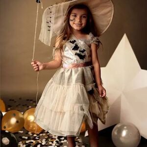 Chasing Fireflies Batty Ballerina Witch Costume size 8